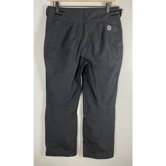 Marmot Lightweight Gore-Tex Performance Shell Rain Snow Pants Black Women’s MED - Picture 2 of 4